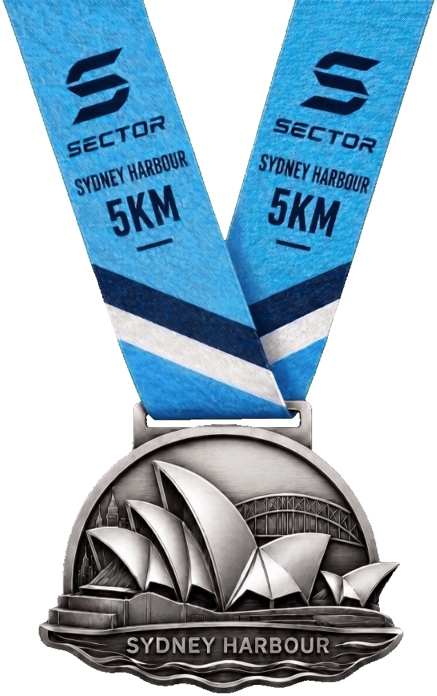 Sydney Harbour finisher medal